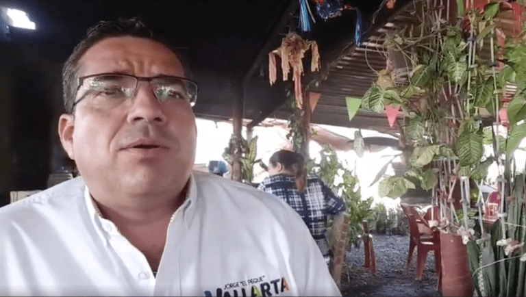 El candidato a Diputado Federal por el Primer Distrito Electoral en Nayarit, Jorge Vallarta