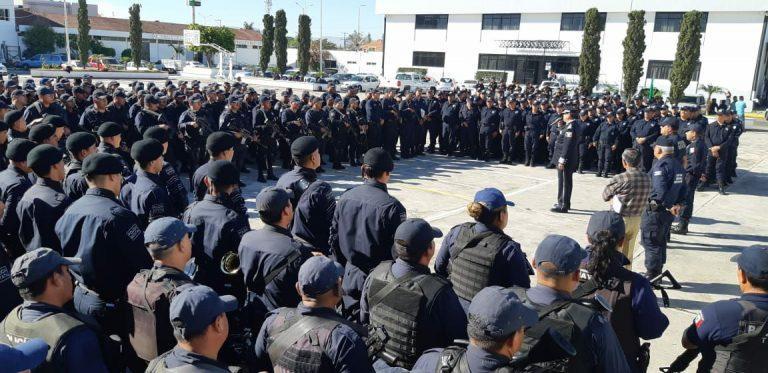 Ratifica Herrera Valles apoyo a elementos de la Policía Estatal Preventiva